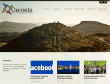 Tablet Screenshot of deineta.lt